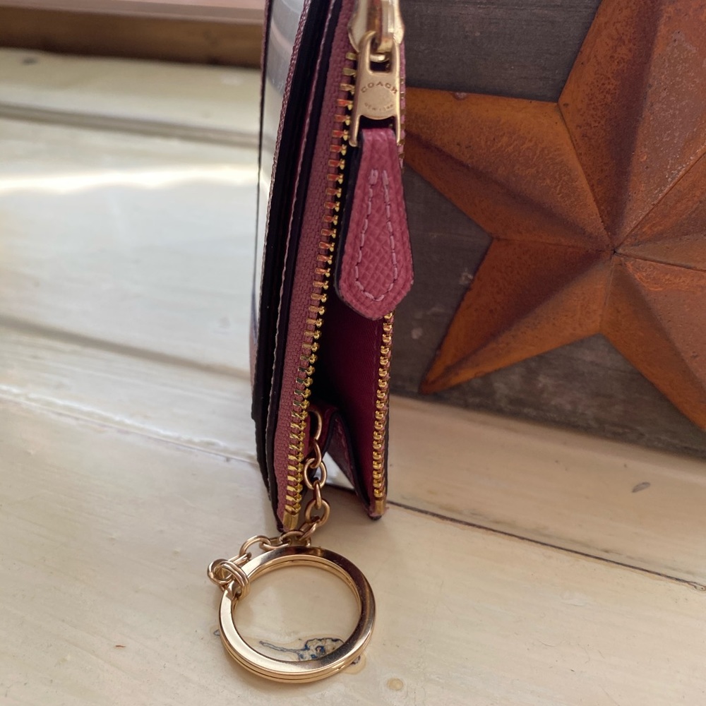 Authentic Coach Key Chain Card Wallet - Picture 3 of 3